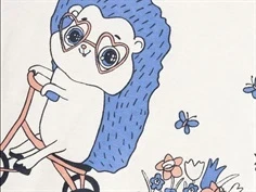 Name It jet stream/hedgehog loose top